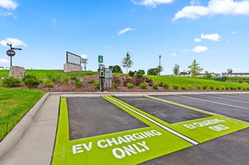 Ev charging station and parking